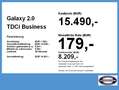 Ford Galaxy 2.0 TDCi Business Navi 7Sitzer KlimaA SHZ Roşu - thumbnail 4