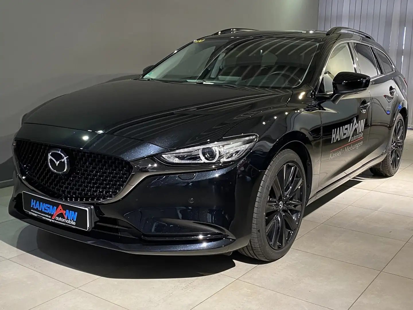 Mazda 6 Homura G-194/AT/Glasschiebed./Navi/Head-Up/Leder Schwarz - 1