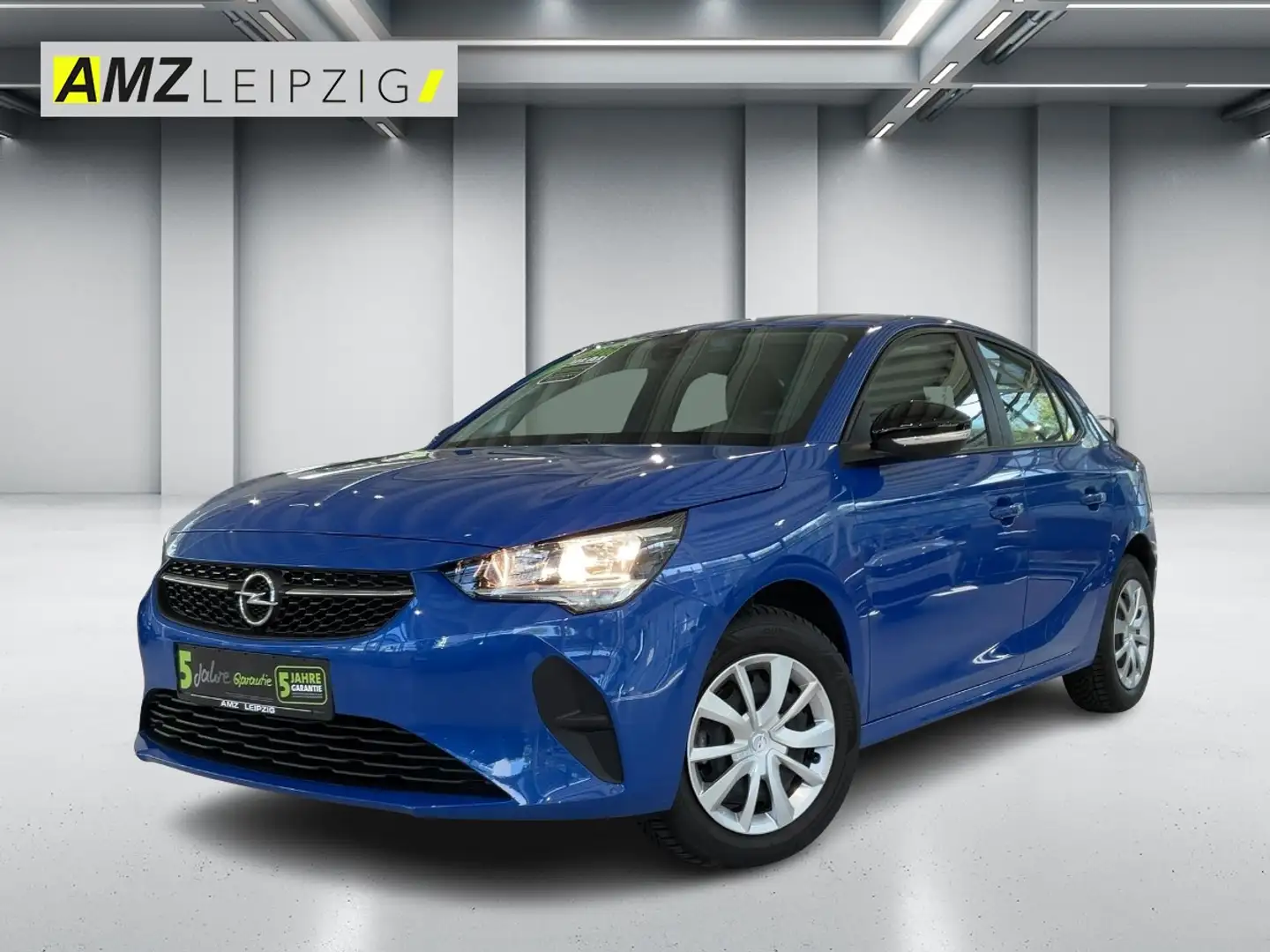 Opel Corsa F 1.2 Edition SpurH Bleu - 1