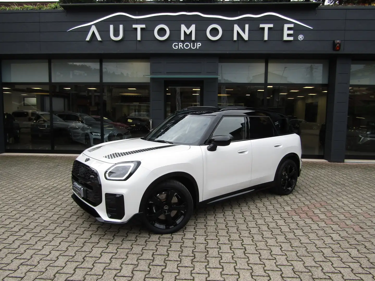 MINI Countryman D 2.0 48v JCW AUTO,CERCHI 19,TETTO,HUD,PACCHETTO XL Wit - 1