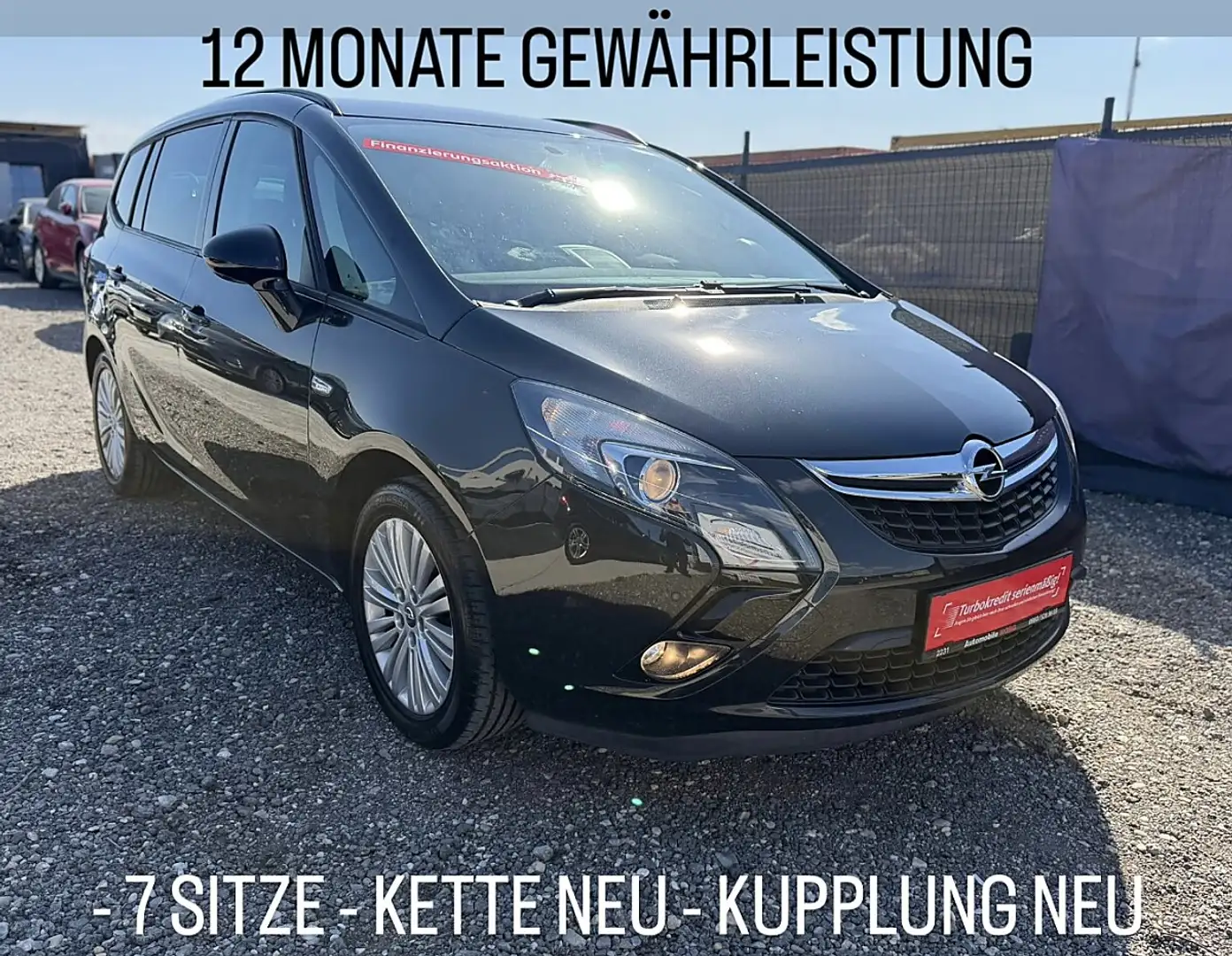 Opel Zafira TOURER 1.6 CDTI - 7 SITZE - STEUERKETTE NEU - K... Schwarz - 1