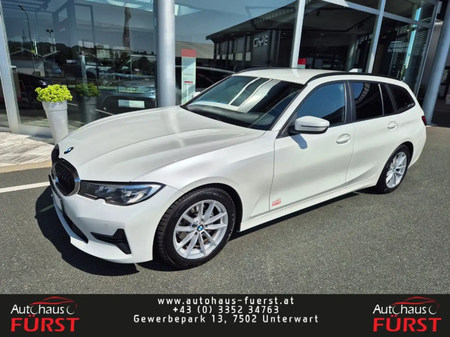 BMW 320 d Touring Aut. *AHV*ADVANTAGE* Weiß - 1
