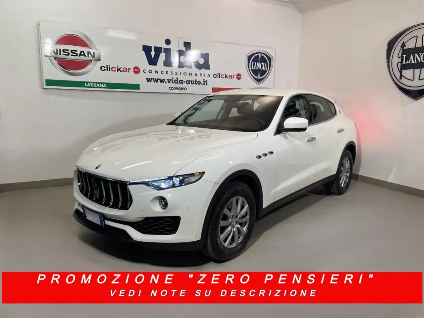 Maserati Levante 3.0 V6 Diesel 250CV 8.000EURO OPT Bianco - 1