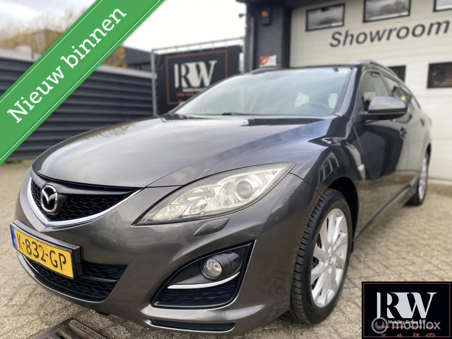 Mazda 6 Sportbreak 2.0 TS *MET NIEUWE APK*TREKHAAK*AIRCO* Grau - 1