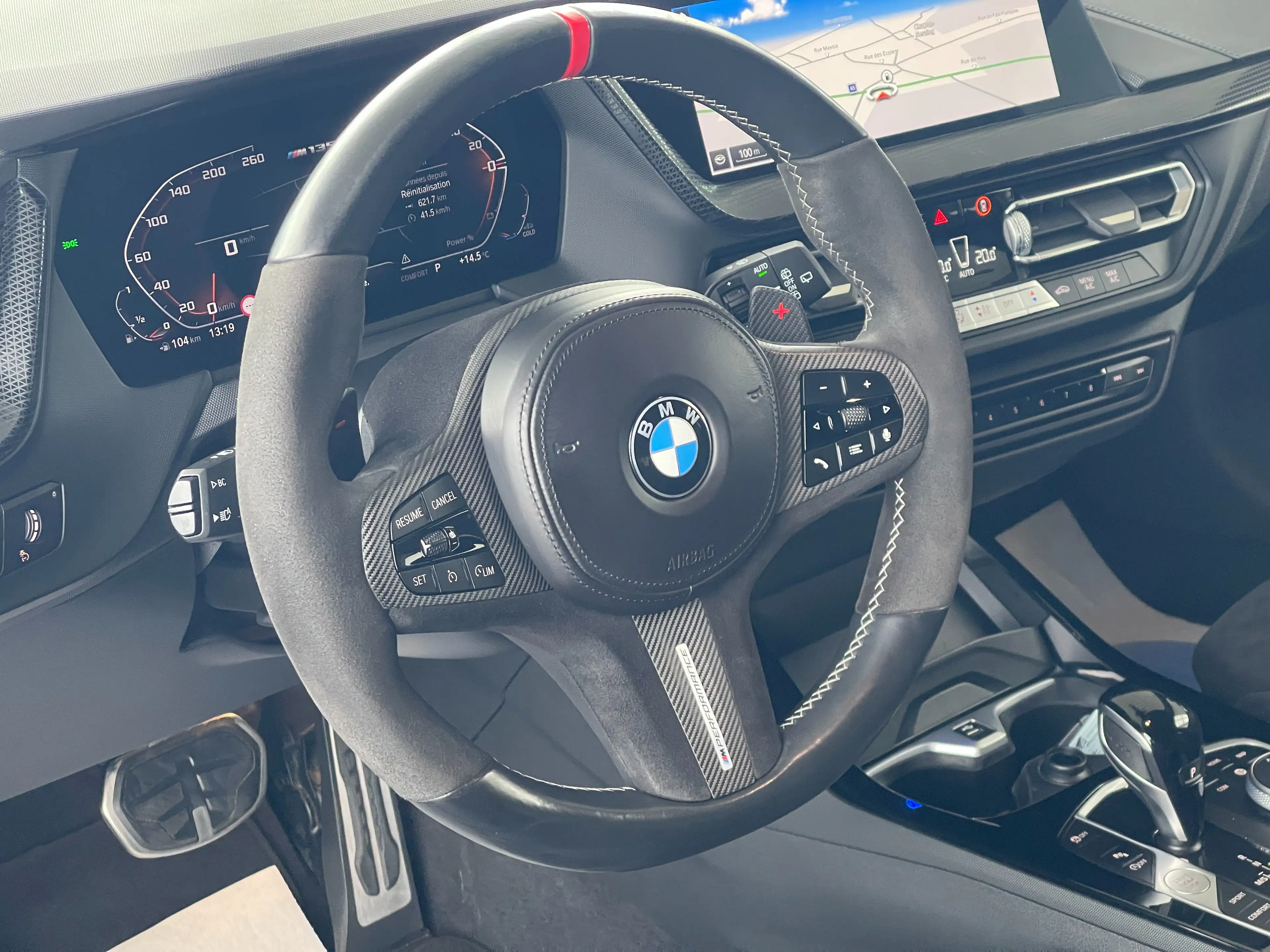 BMW 135 iAS *** GARANTIE + PACK M PERFORMANCE + FULL ** — photo 13