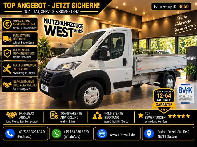Fiat Ducato Dreiseitenkipper*Klima*AHK*64Tkm*Euro6