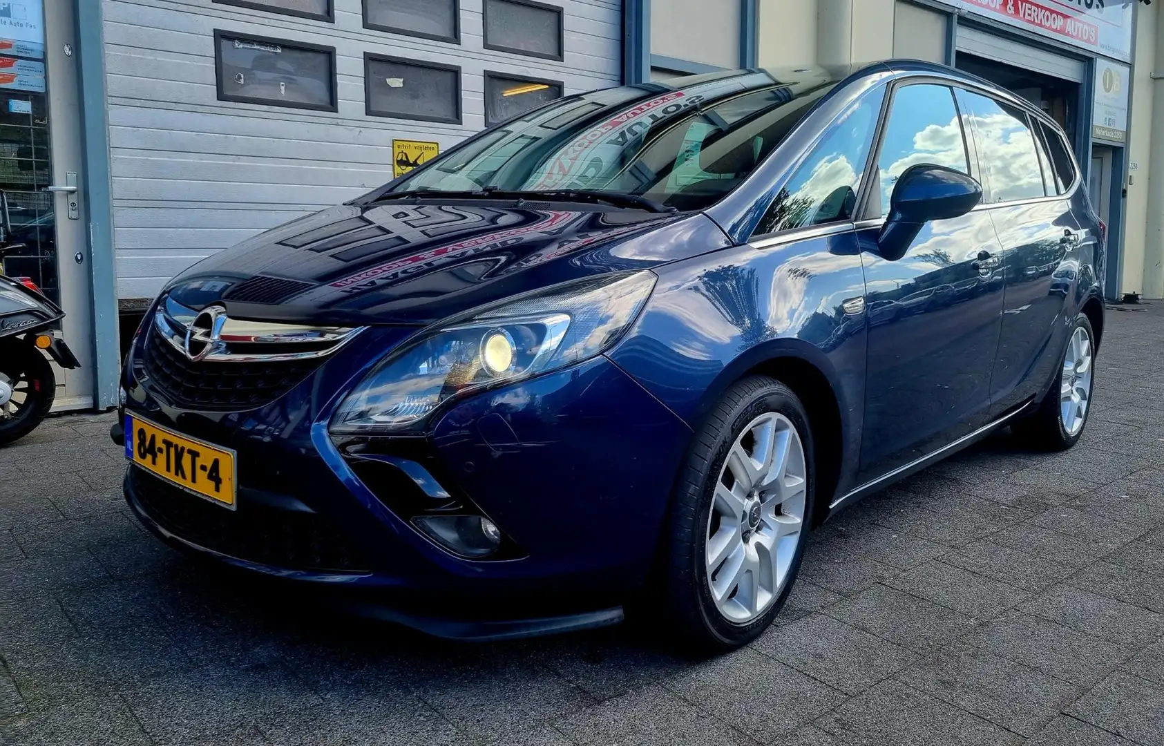 Opel Zafira Tourer 1.4 Cosmo Automaat Lpg Panodak Nw Apk Niebieski - 2