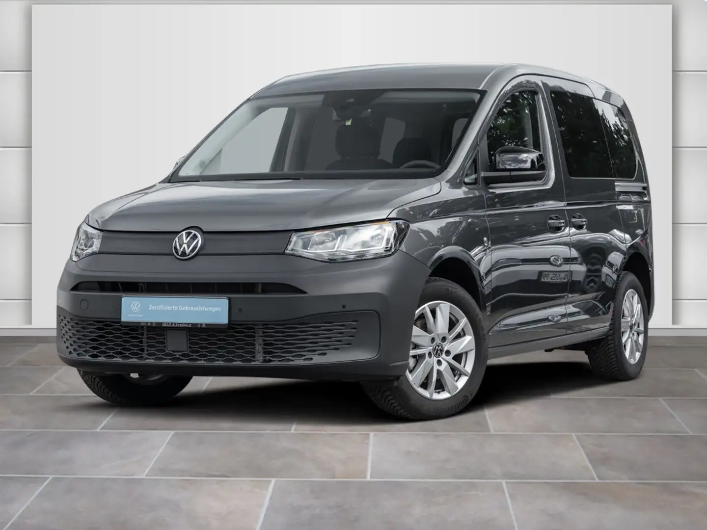 Volkswagen Caddy 2.0 TDI AHK KAM PDC SHZ DAB+ LANE ASSIST Grau - 2