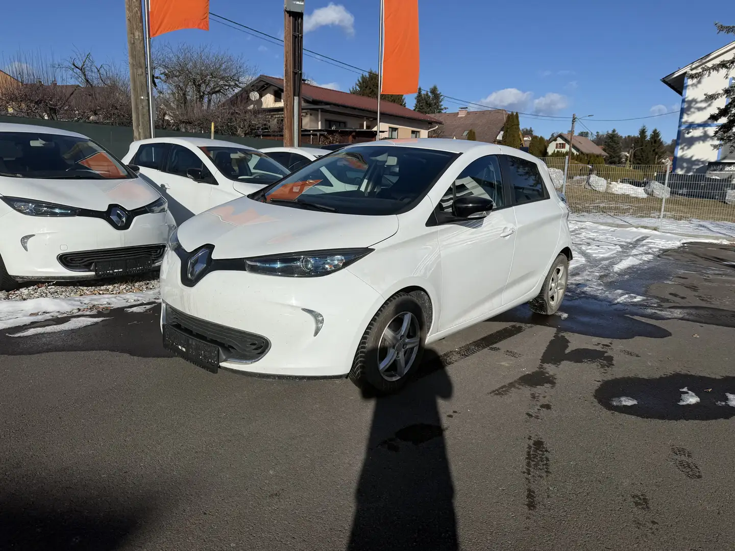 Renault ZOE Zoe R90 41 kWh 300km Intens Batteriemiete KFZ 6001 Weiß - 2