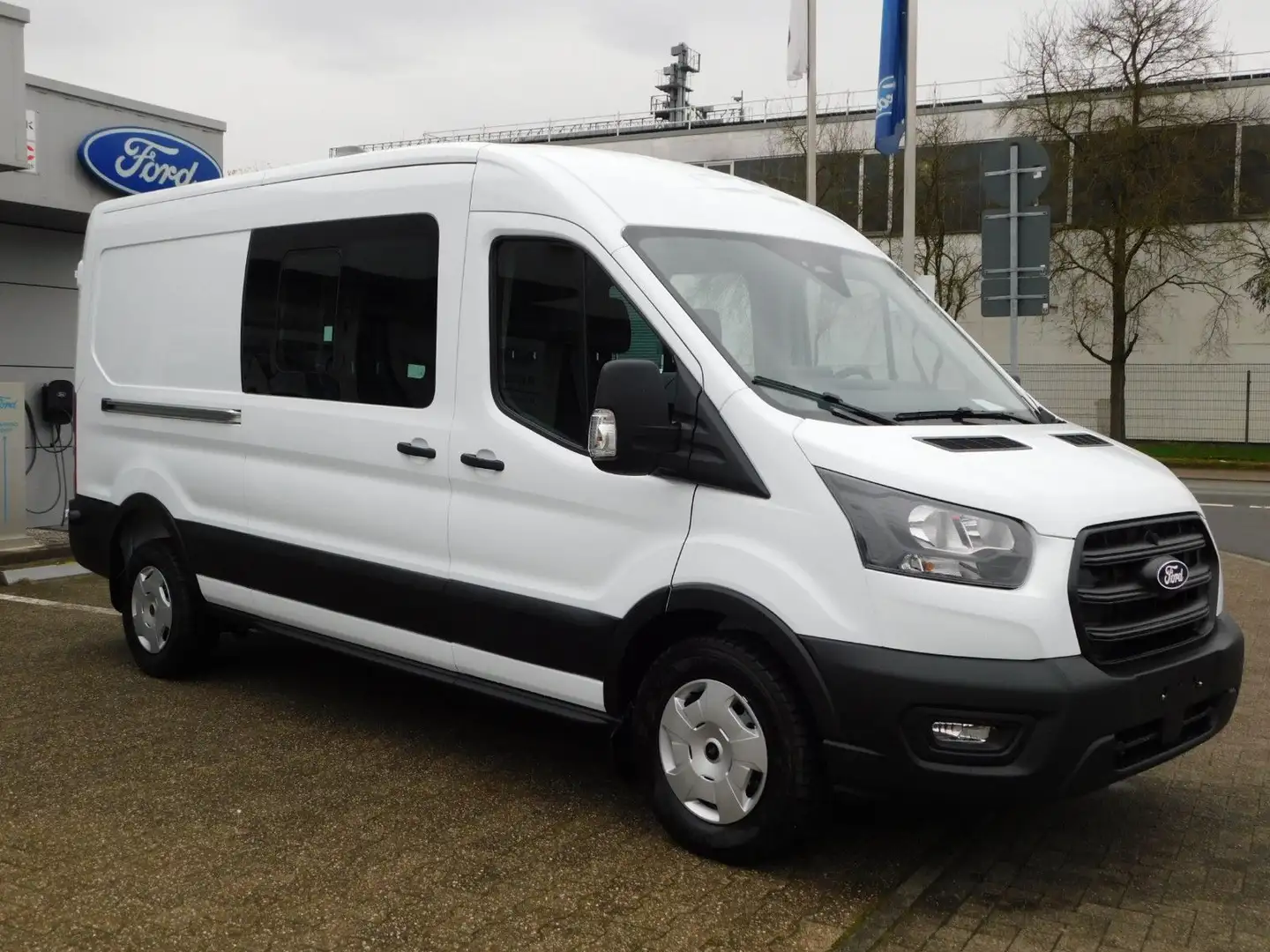 Ford Transit Doka Doppelkabine 350 L3 Trend 7 Sitze Blanco - 1