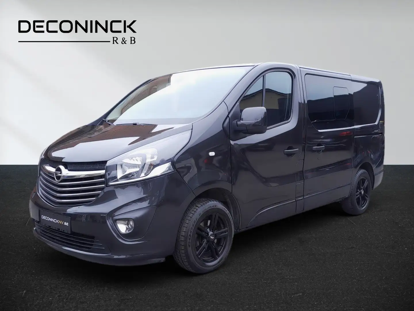 Opel Vivaro Tourer 1.6 CDTi  DUBBELE CABINE/5 ZITPLAATSEN Zwart - 1