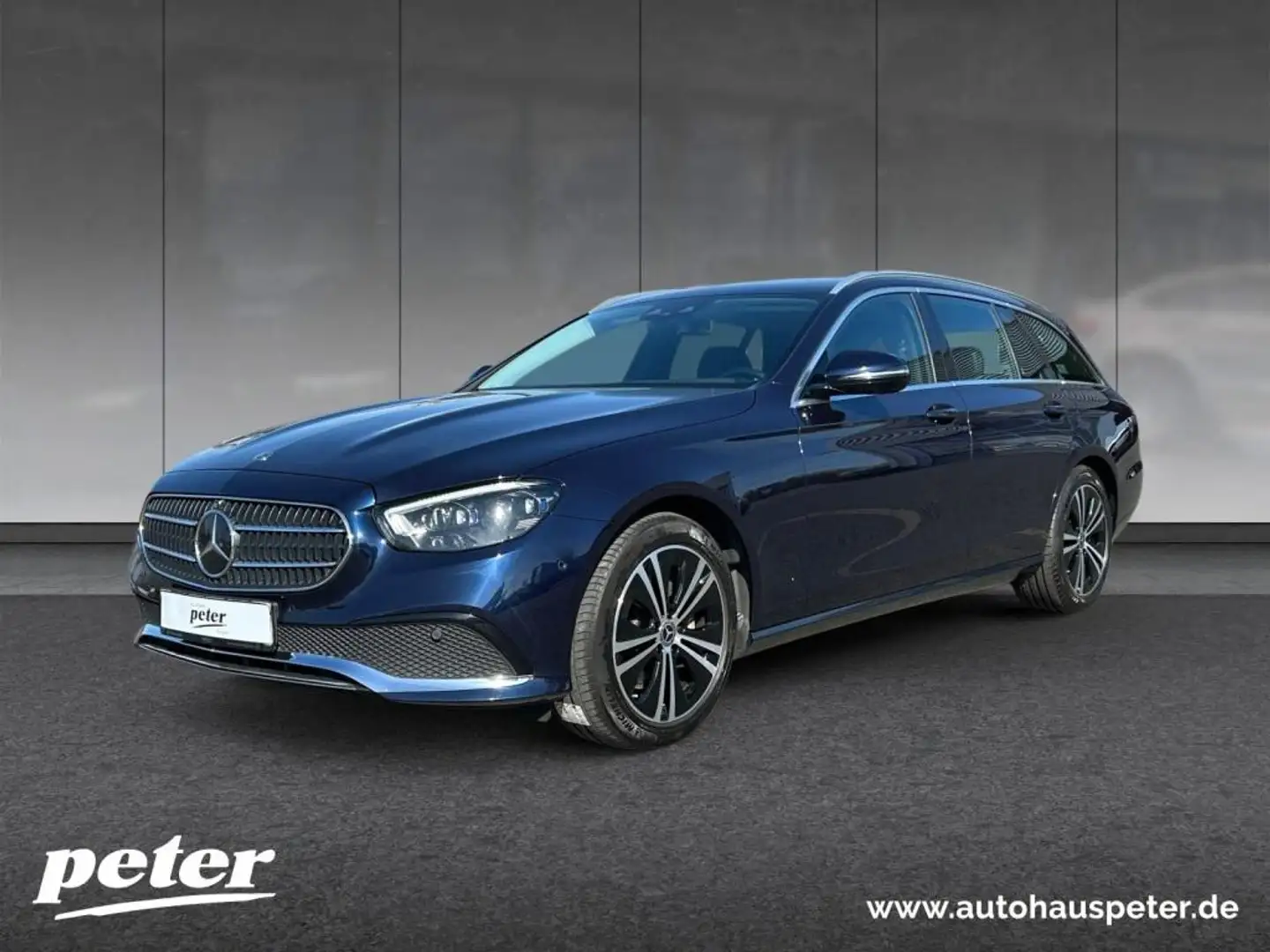 Mercedes-Benz E 220 d T Avantgarde/Multibeam/360°K/HUD/AHK/ Bleu - 1