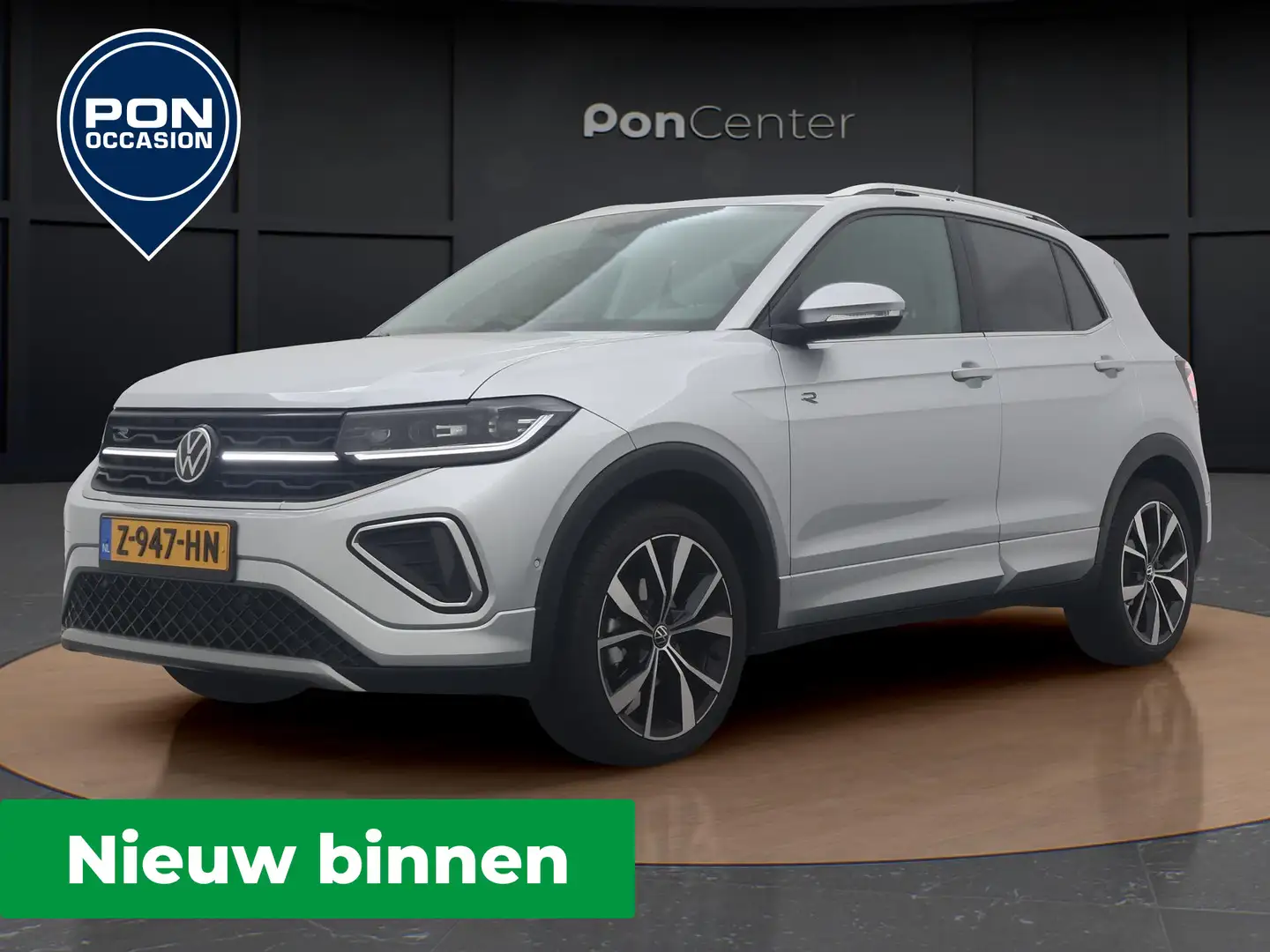Volkswagen T-Cross 1.0 TSI R-Line | NIEUW BINNEN | Keyless | IQ-Light Grijs - 1
