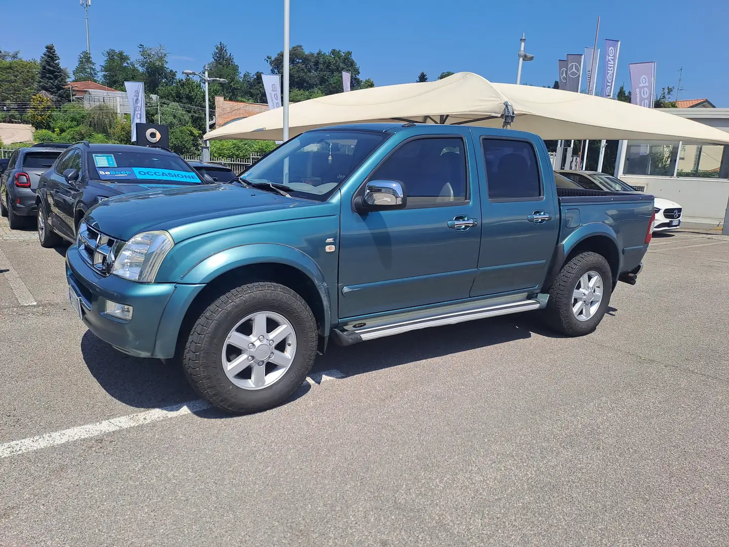 Isuzu D-Max D-Max 3.0 td cr crew LS Super auto Grün - 2