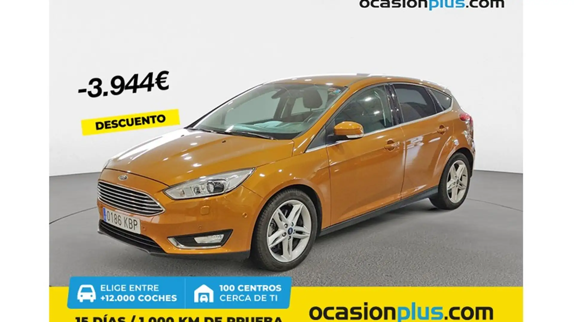 Ford Focus 1.5 Ecoboost Auto-S&S Titanium 150 Naranja - 1