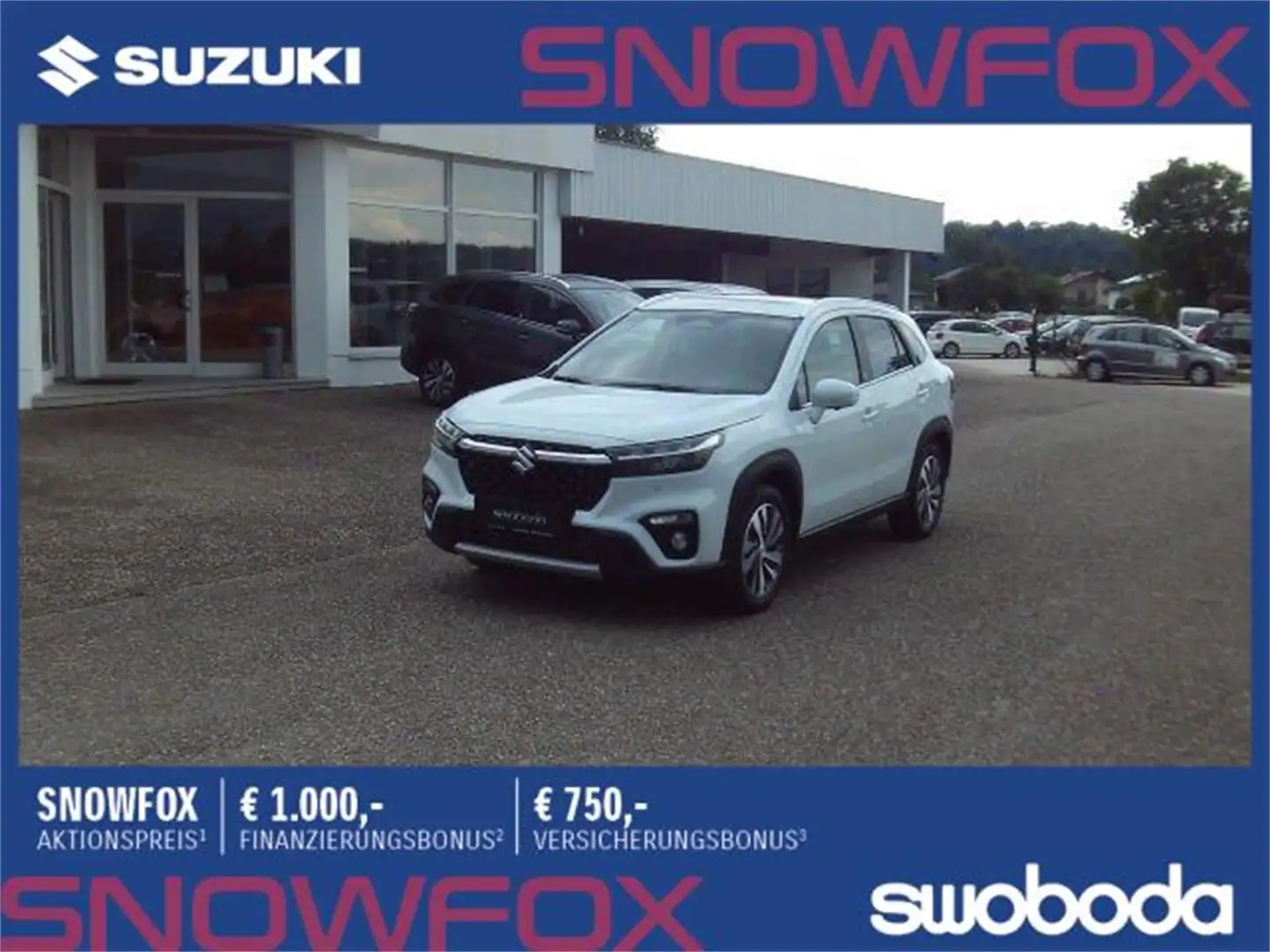 Suzuki S-Cross 1,4 Hybrid ALLGRIP flash Weiß - 1