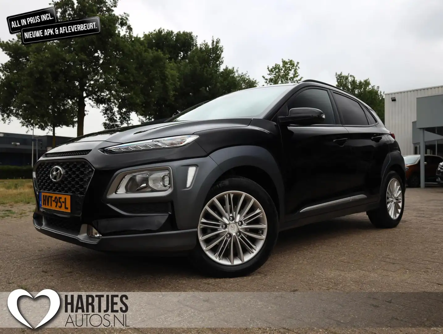 Hyundai KONA 1.0 T-GDI Premium (Vol-Opties!) 1e eigenaar Nero - 1