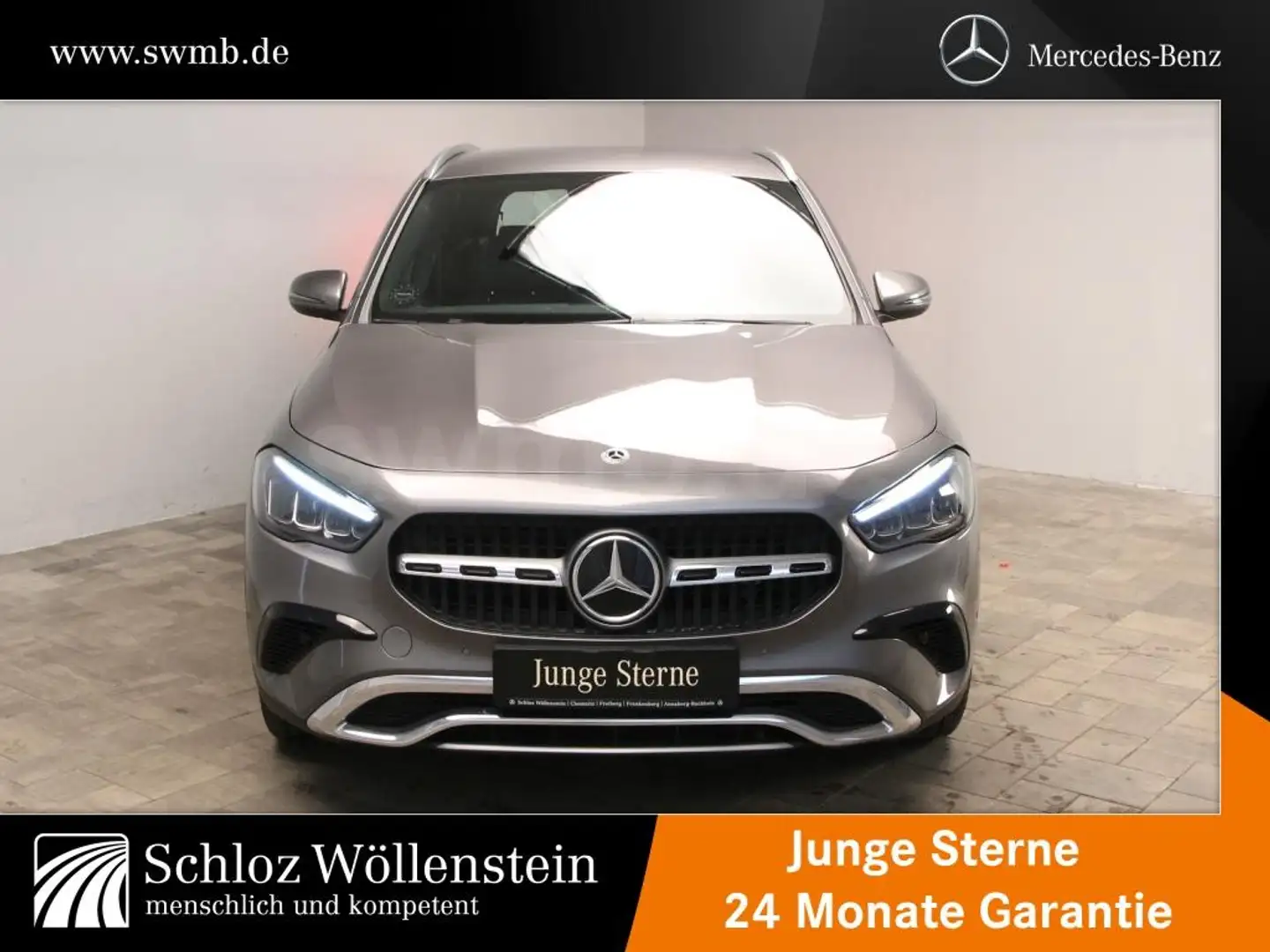 Mercedes-Benz GLA 200 d Progressive/LED/AHK/DISTRONIC/RfCam/EDW Gris - 2