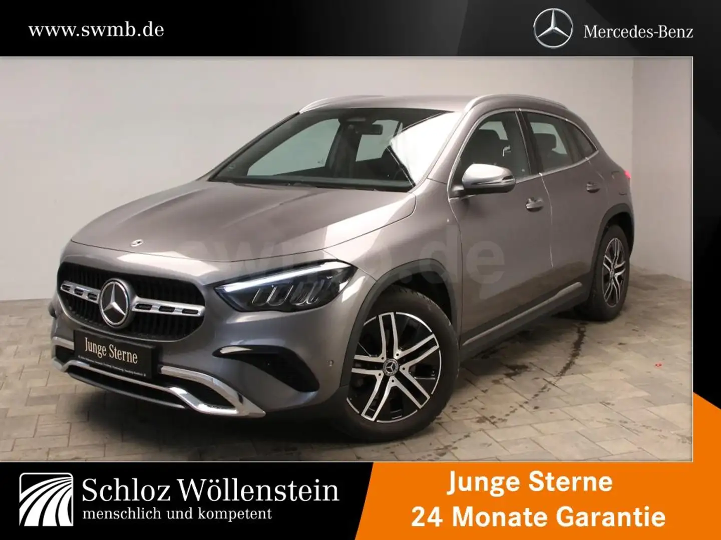 Mercedes-Benz GLA 200 d Progressive/LED/AHK/DISTRONIC/RfCam/EDW Grau - 1