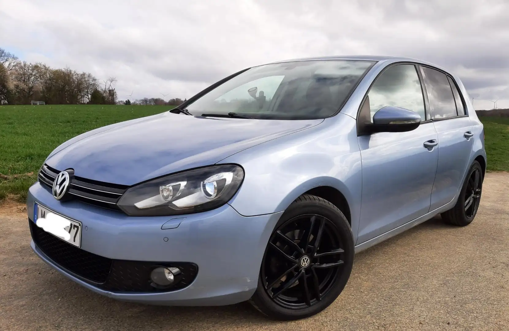 Volkswagen Golf 2.0 TDI DPF Highline TOP Blau - 2