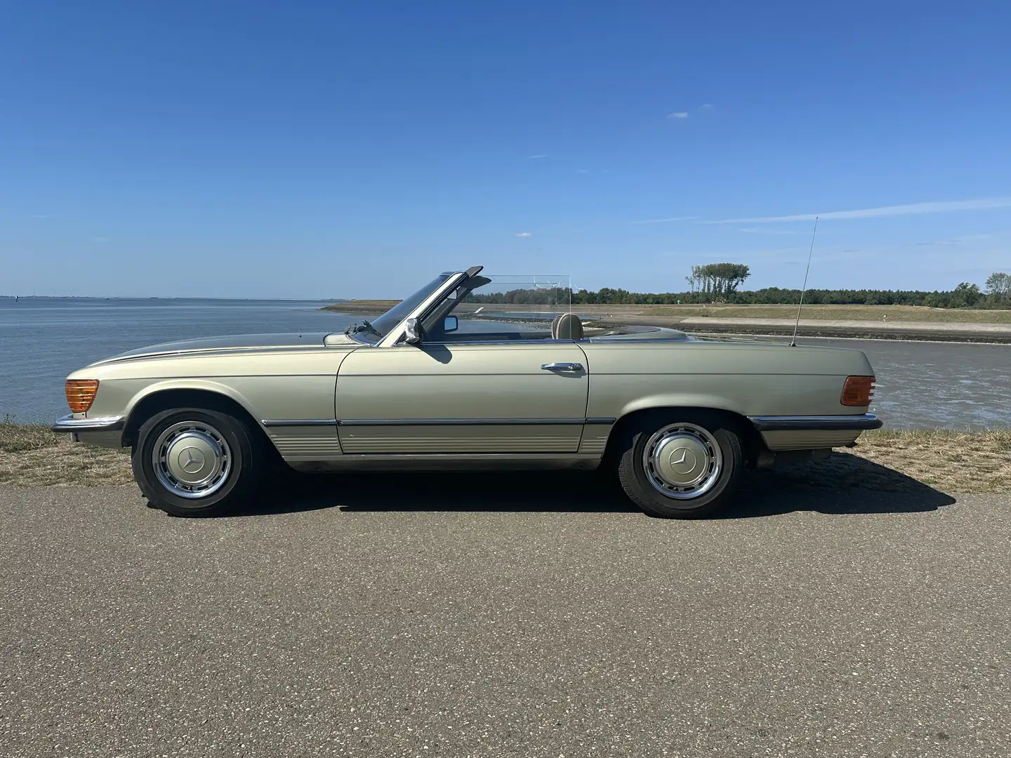 Mercedes-Benz 280 SL cabriolet automaat Зелений - 2