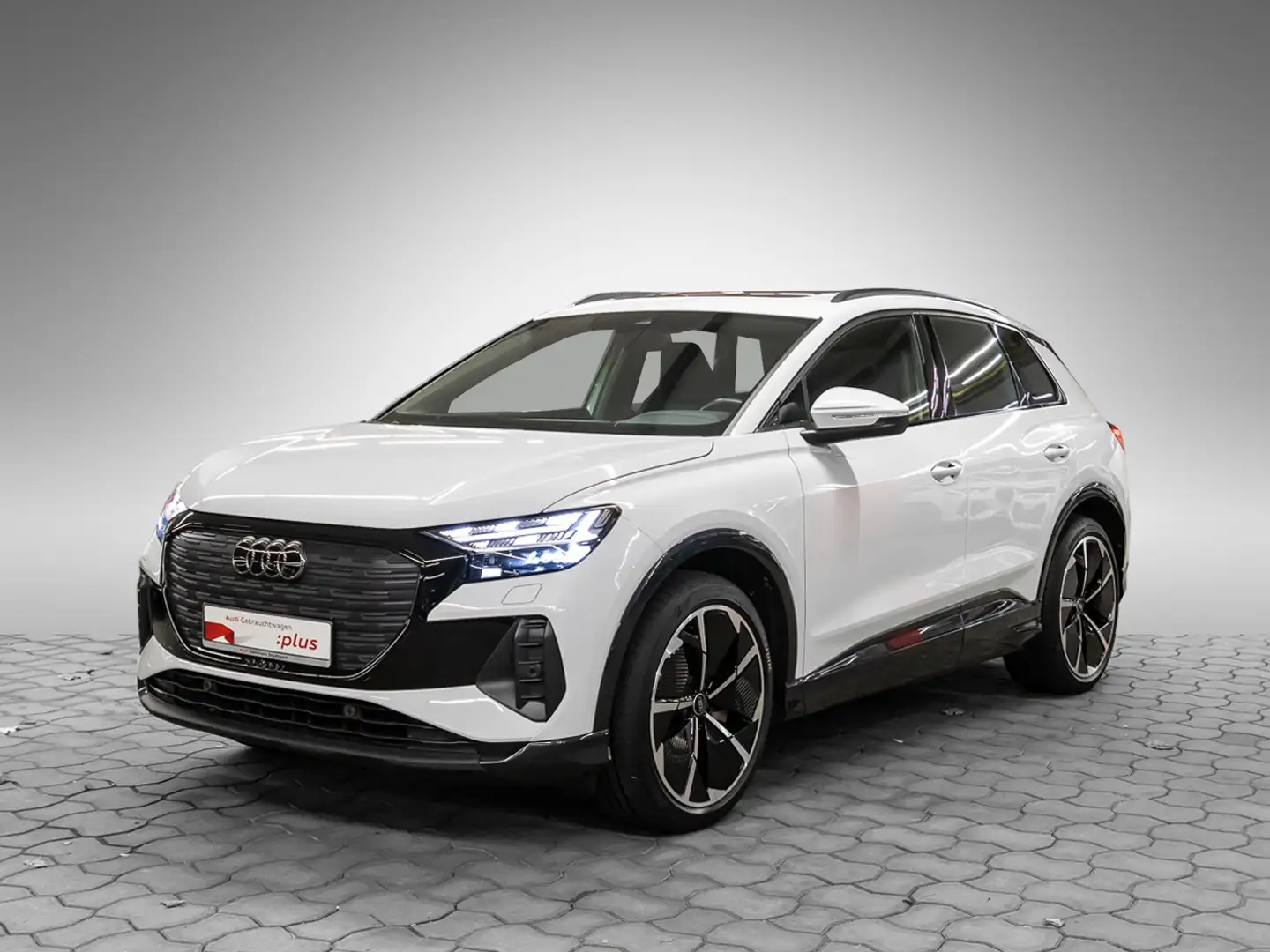 Audi Q4 e-tron Q4 50 e-tron qu advanced AHK ACC Matrix Pano 21' Bianco - 2