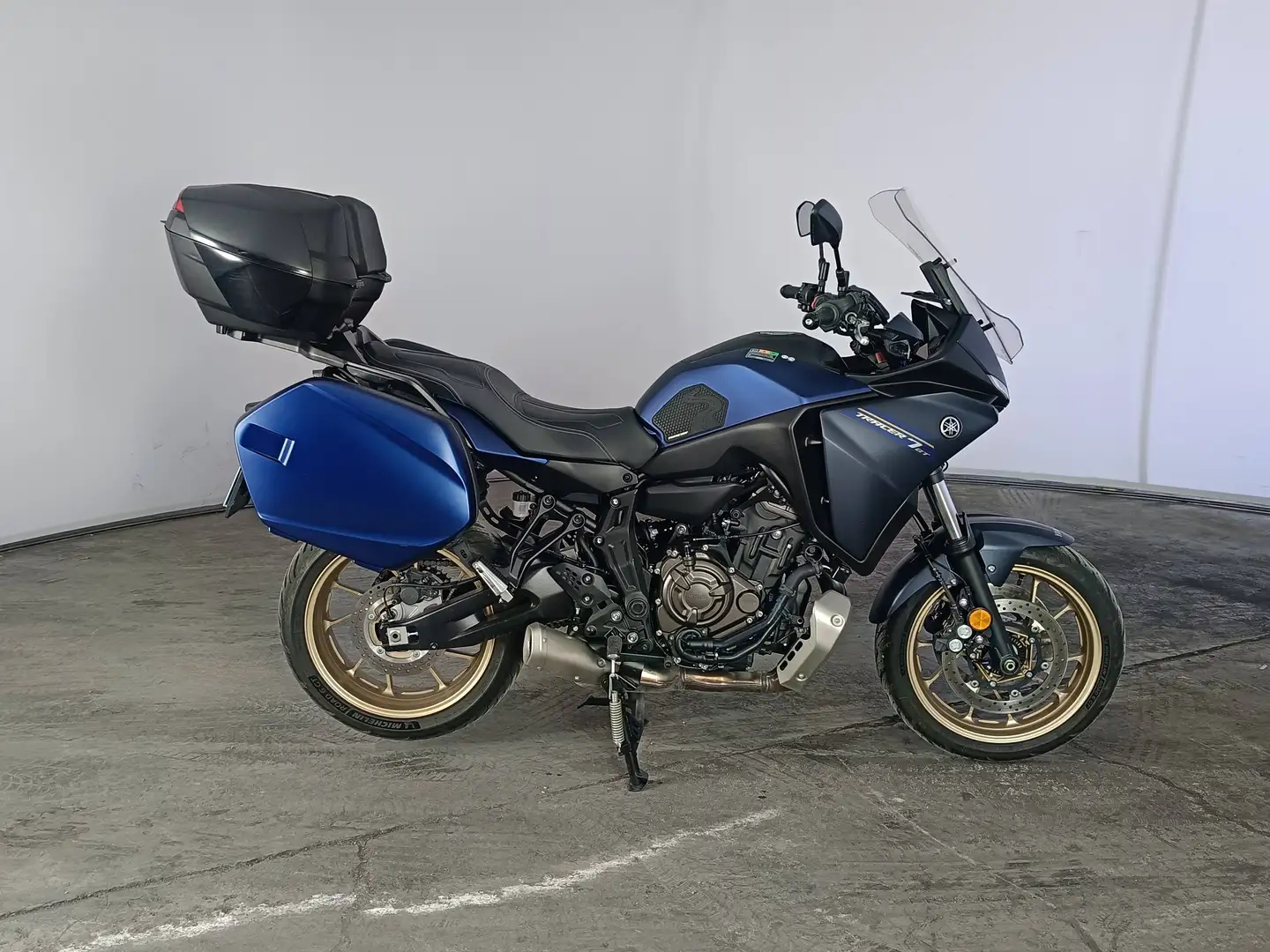 Yamaha Tracer 700 gt Bleu - 1