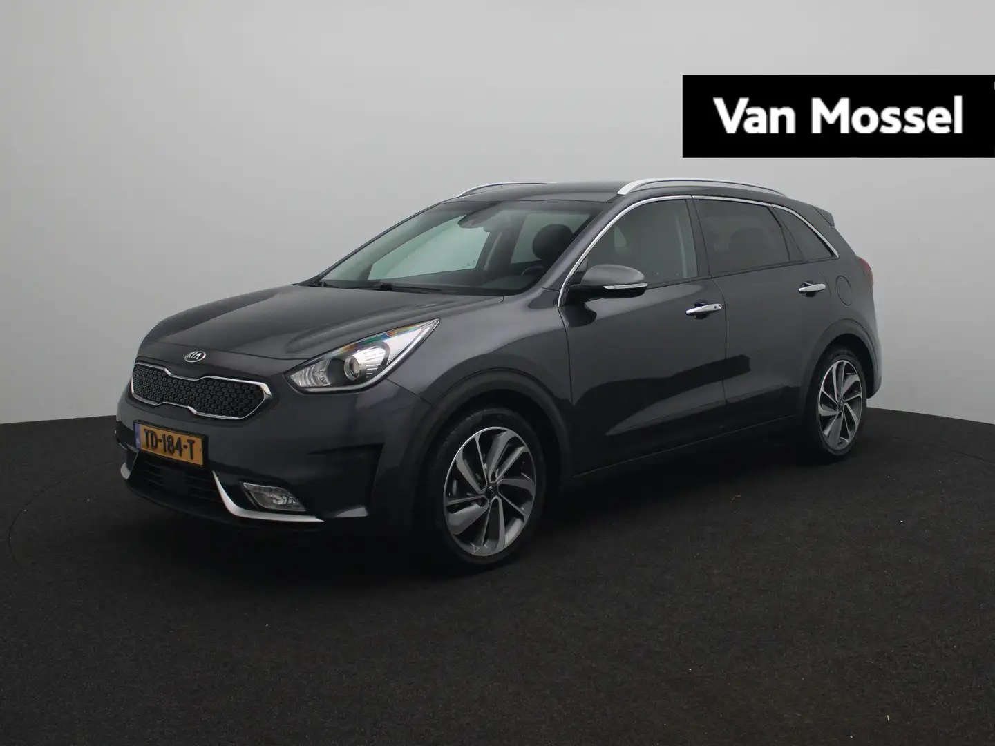 Kia Niro 1.6 GDi Hybrid ExecutiveLine | 1e Eigenaar | Leder Grijs - 1