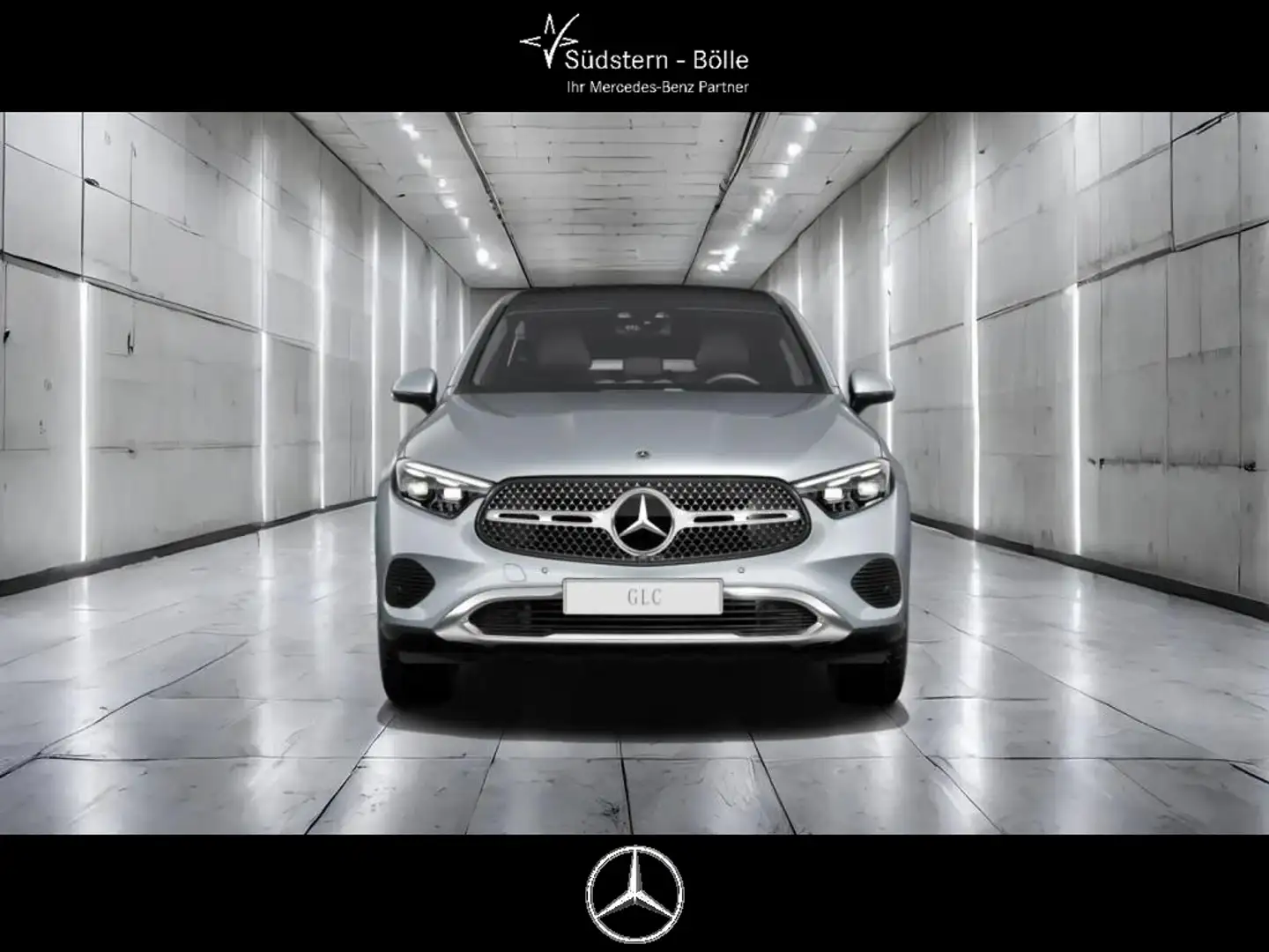 Mercedes-Benz GLC 220 d 4M Coupé AVANTGARDE+PANO+AHK+DISTRONIC Zilver - 2