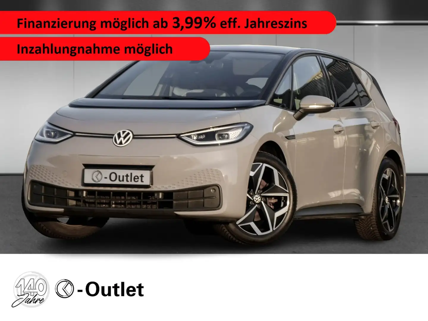 Volkswagen ID.3 Pro Performance Family IQ.Light Navi ACC Pano K... Grau - 1