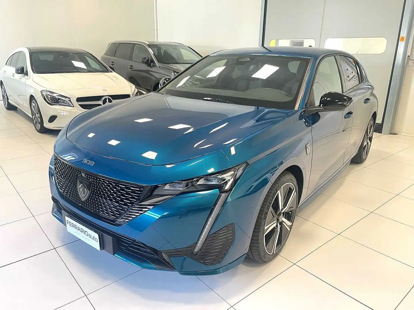 Peugeot 308 3ª serie Hybrid 145 e-DCS6 GT - KM0 Blu/Azzurro - 1