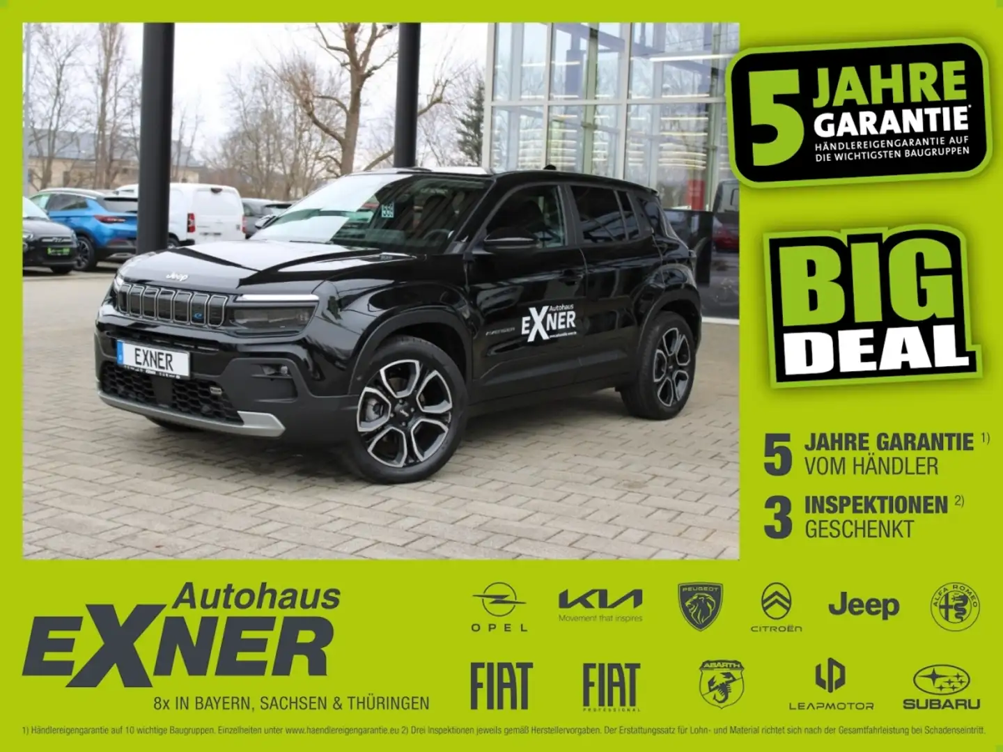 Jeep Avenger 1st Edition Sitzheizung, Klima, Navi Schwarz - 1