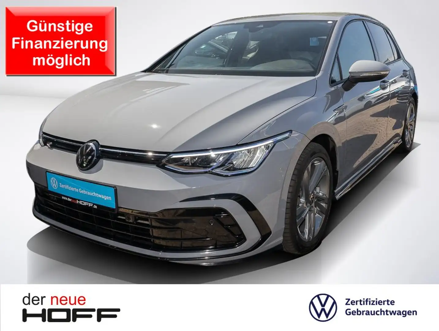 Volkswagen Golf VIII 2.0 TSI DSG R-Line Navi TravelAssist Grau - 1
