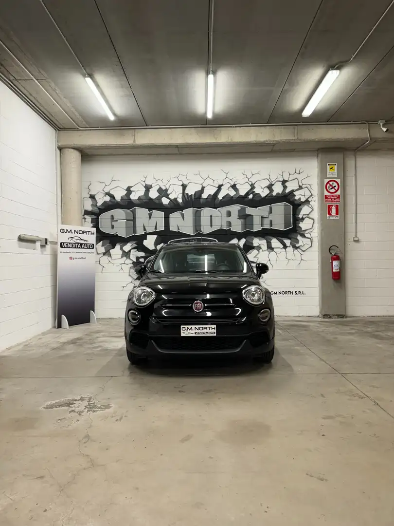 Fiat 500X 1.6 tjt Pop 4x2 Gpl 110cv Noir - 1