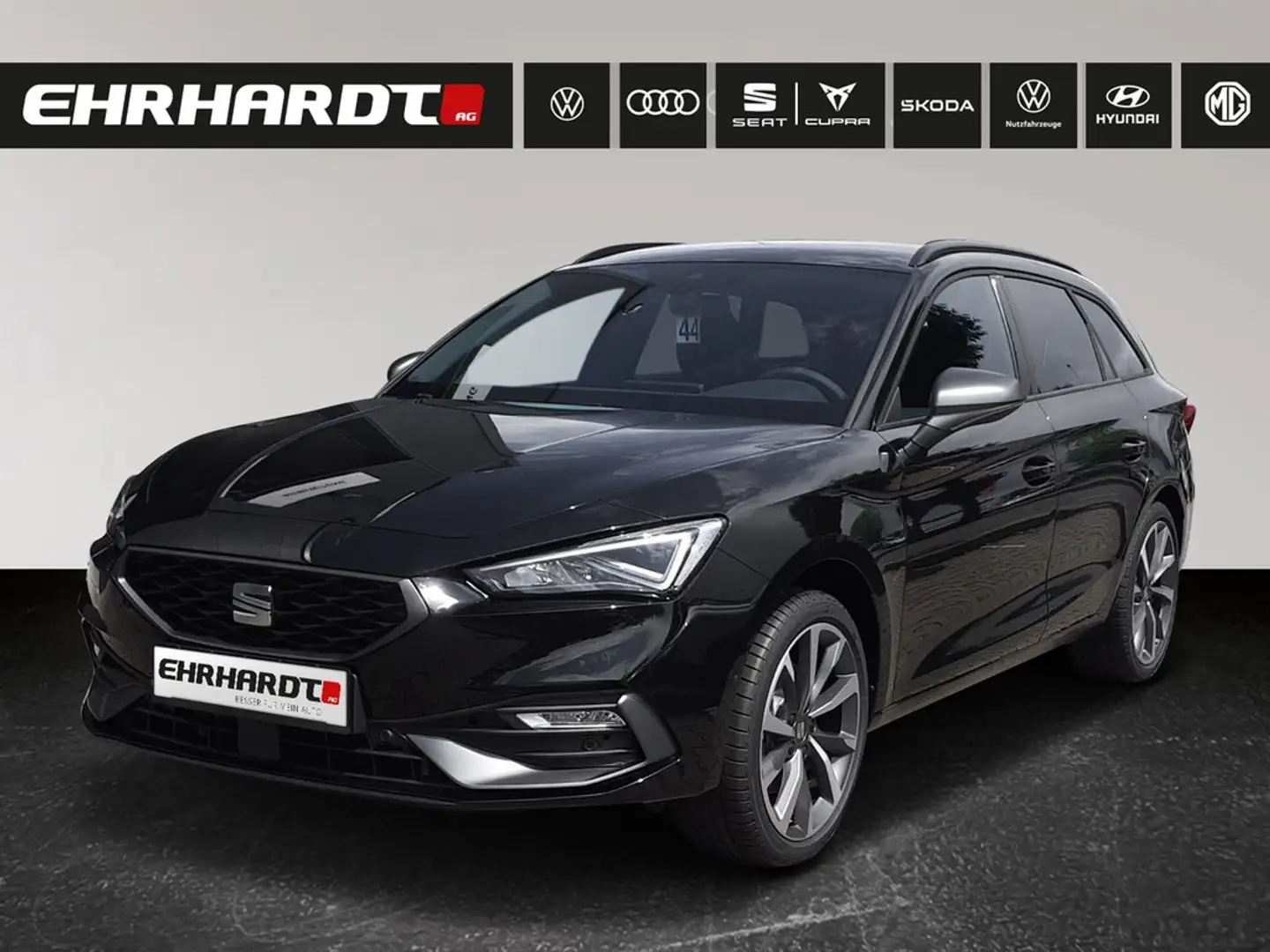 SEAT Leon Sportstourer 2.0 TDI DSG FR AHK*VIRTUAL*NAVI*LE... Schwarz - 1