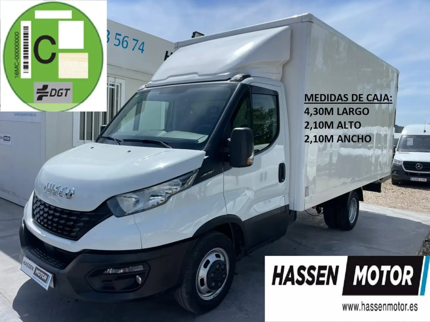 Iveco Daily Chasis Cabina 35C14 3450 136 Blanc - 1
