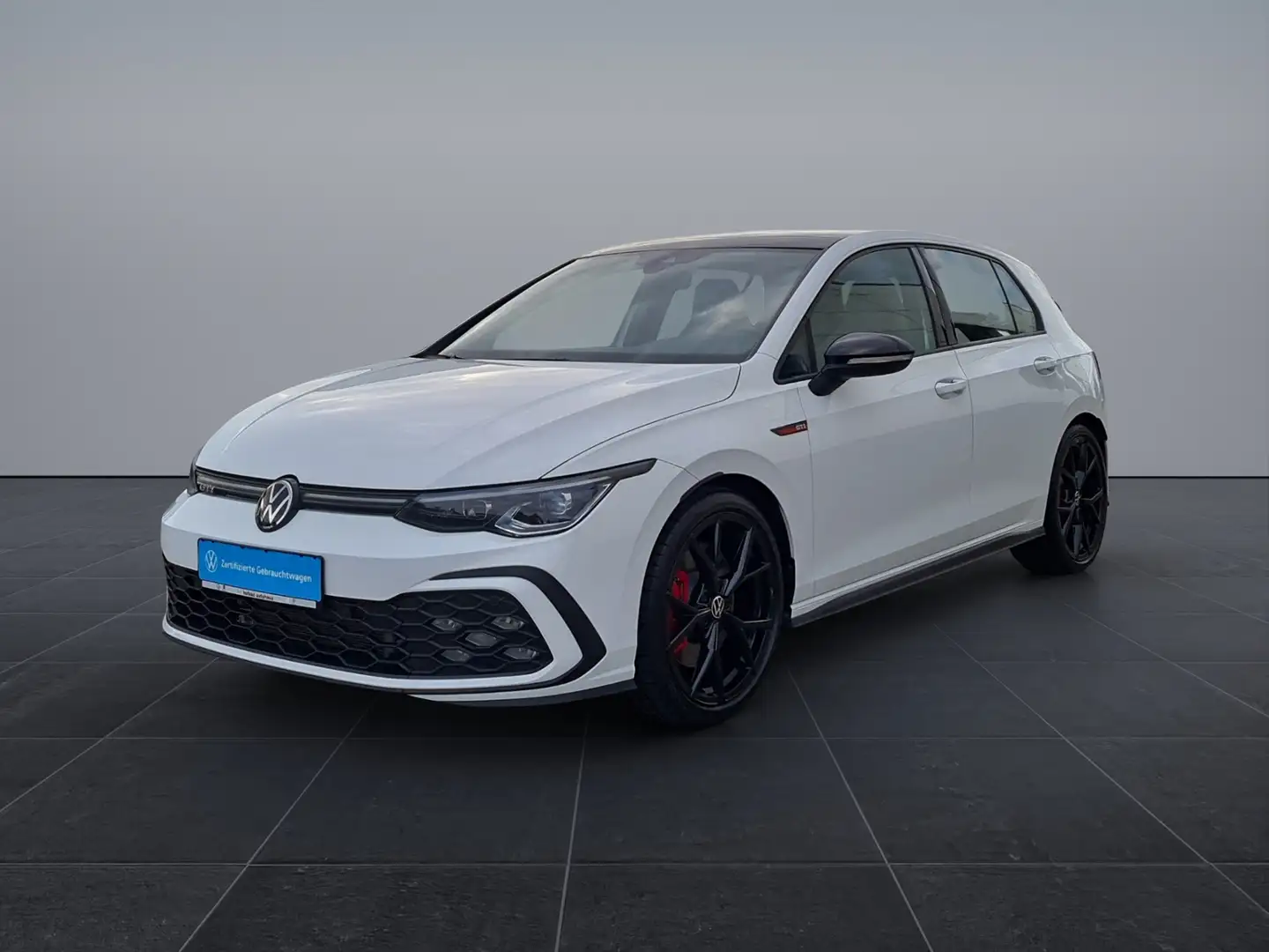 Volkswagen Golf VIII GTI 2.0 TSI DSG +PANOD+LEDER+NAVI+BLACKSTYLE Weiß - 2