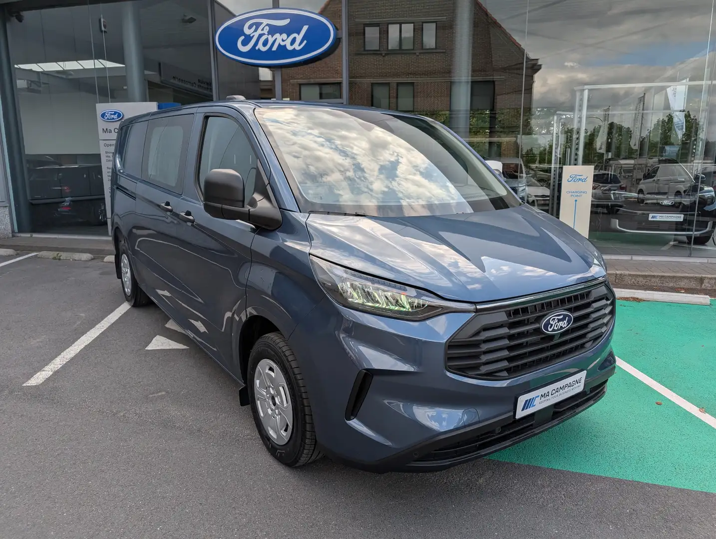 Ford Transit Custom DC Trend 320L 2.0TDCi 170pk A8 automaat Azul - 1