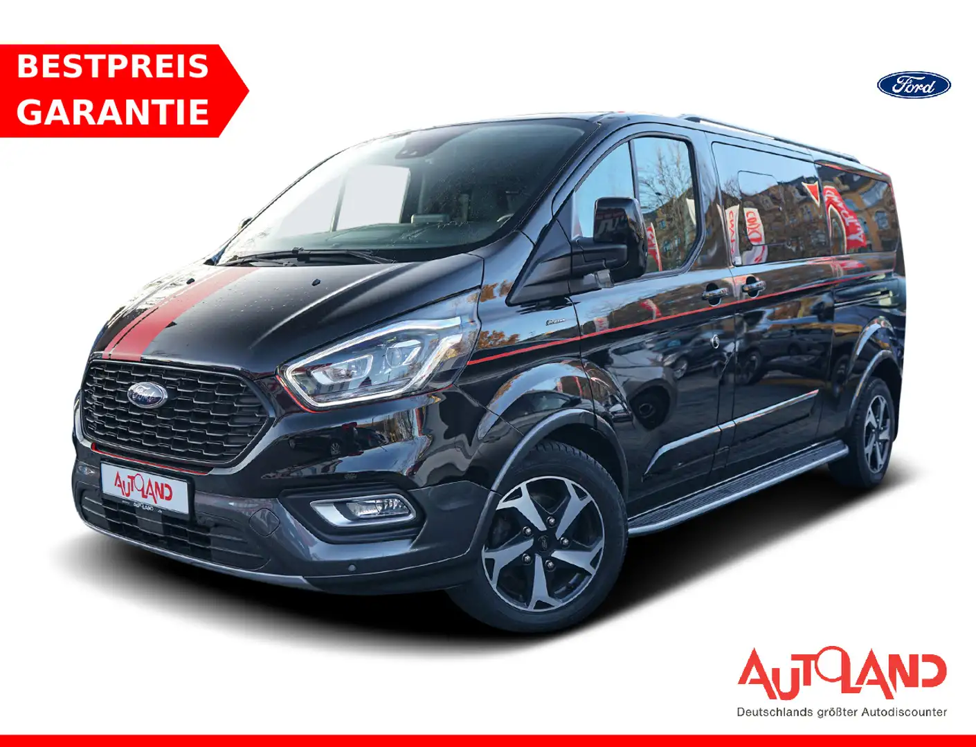 Ford Tourneo Custom 2.0 L2 Active Bi-Xenon Navi AHK Negru - 1