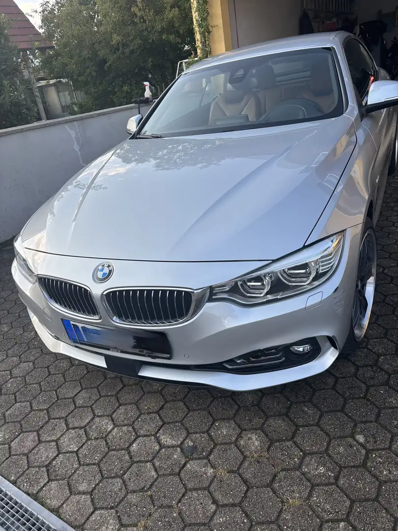 BMW 435 435i Cabrio xDrive Aut. Luxury Line Silber - 1