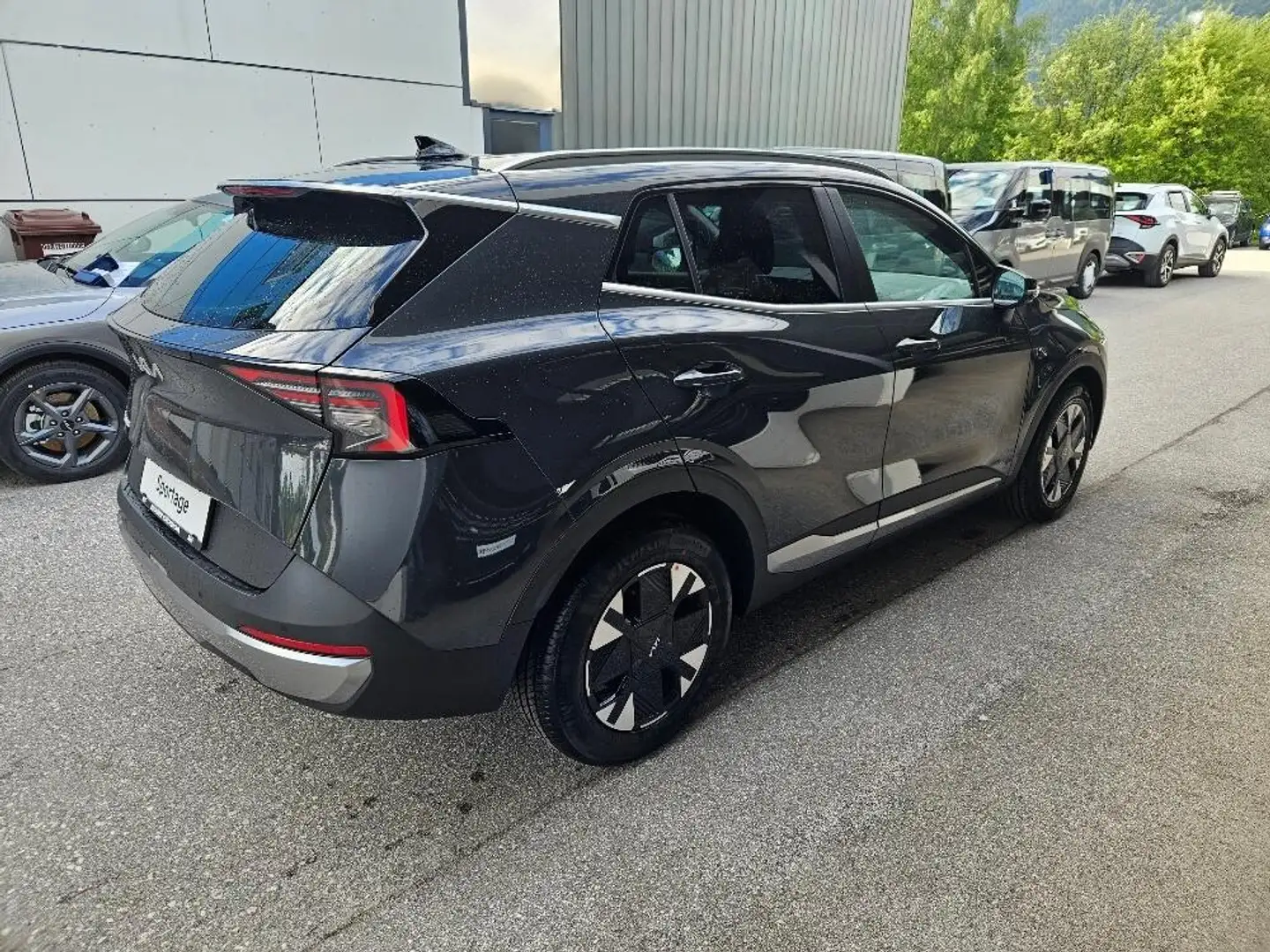 Kia Sportage 1,6 TGDI Silber Grau - 2