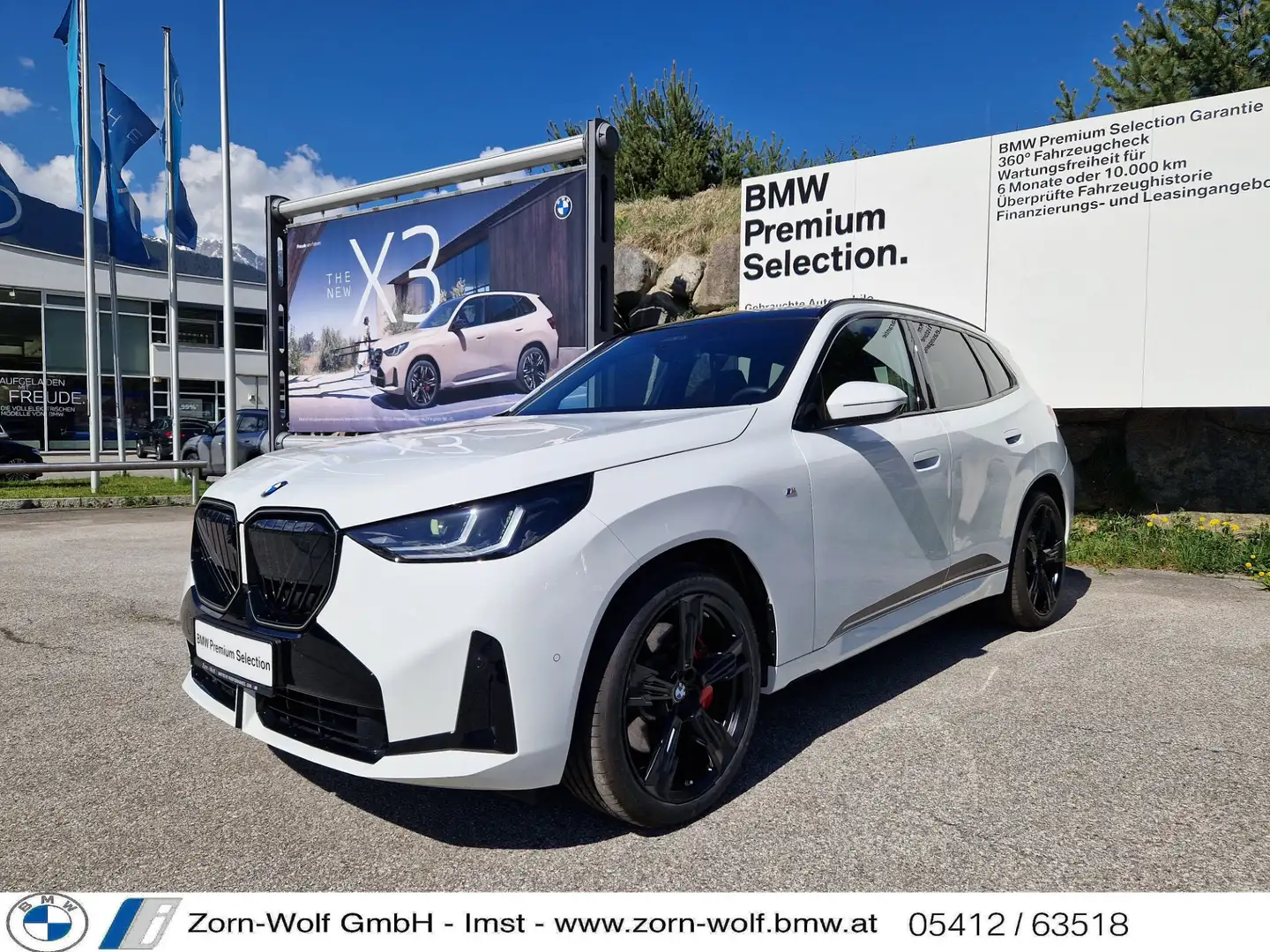 BMW X3 40d xDrive Weiß - 1