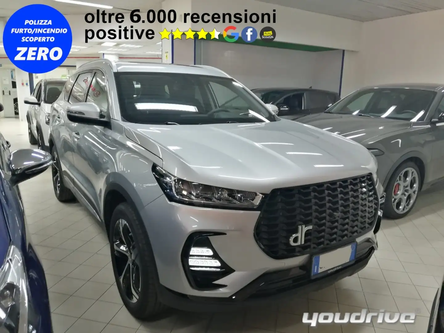 DR Automobiles DR6.0 1.5 Turbo CVT Argento - 1