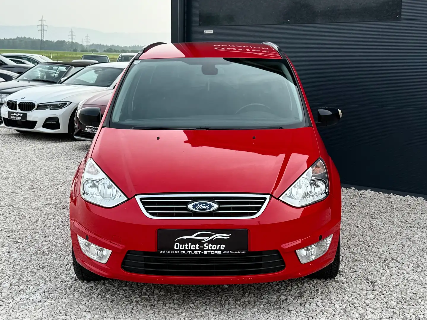 Ford Galaxy Trend*7Sitzer*2.Besitz*DigitalTacho*AHK*Bestpreis* Red - 2