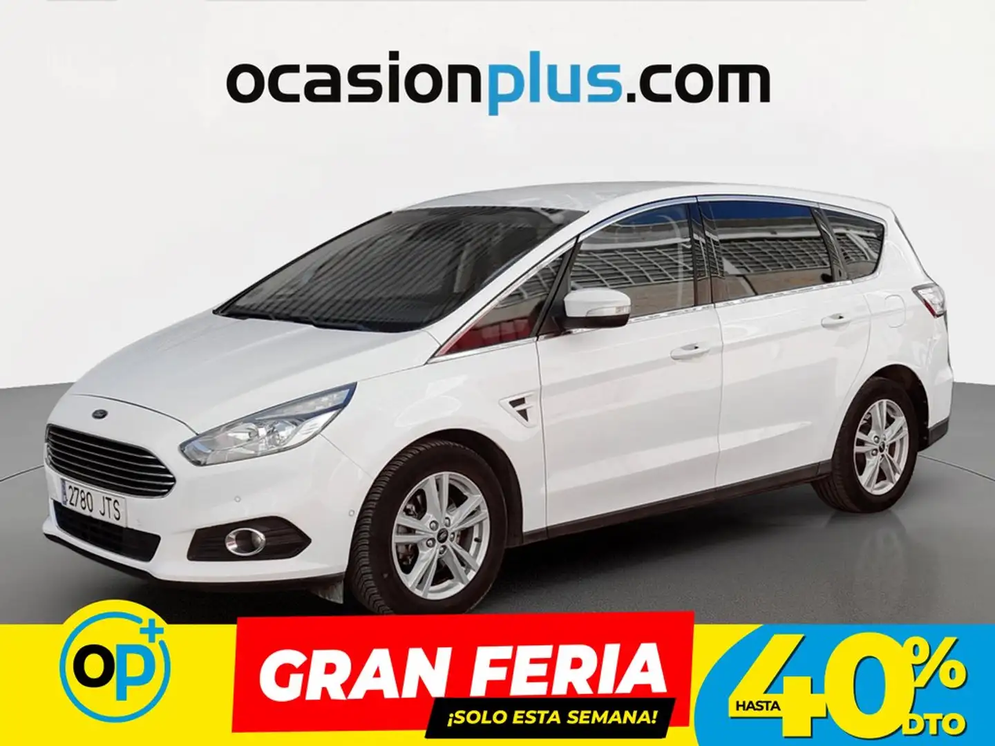 Ford S-Max 2.0TDCi Titanium 150 Blanco - 1