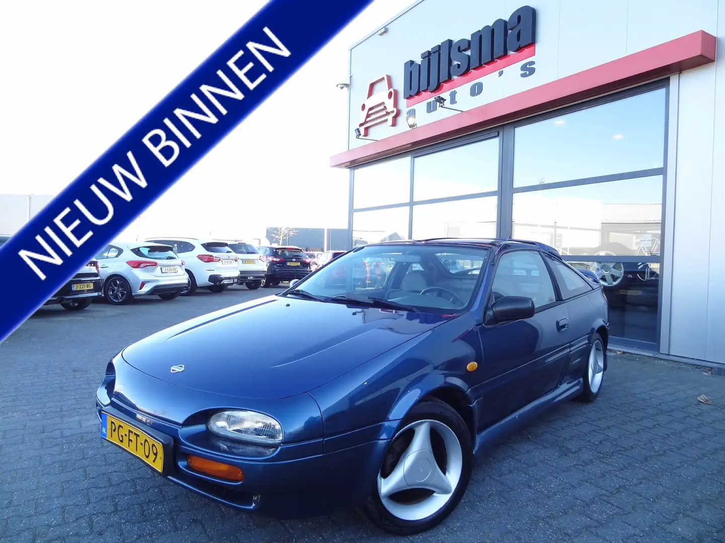 Nissan 100 NX 1.6 | NL-AUTO | LMV | TARGA-DAK | AIRCO | GTI SPOI Albastru - 1