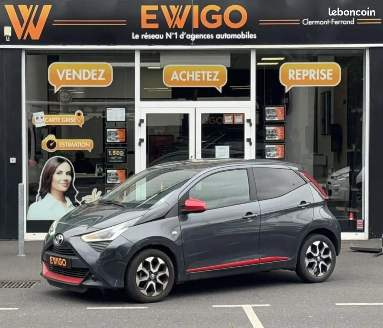 Toyota Aygo 1.0 VVT-i 72CH X-SPORT 5P BOITIER ETHANOL Noir - 1