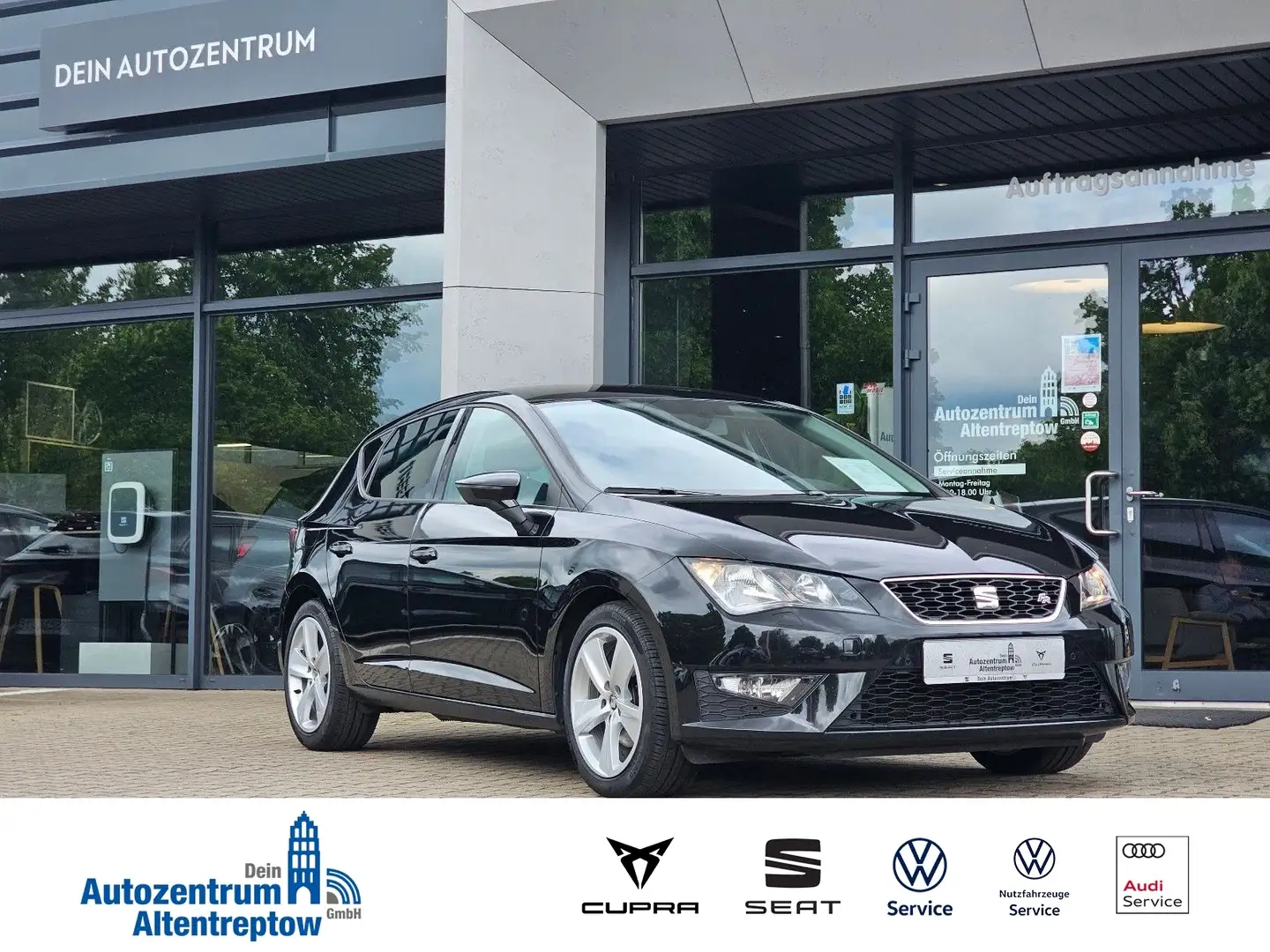 SEAT Leon 1.4 TSI ACT Start&Stop FR DSG MediaPlus MFL Schwarz - 1