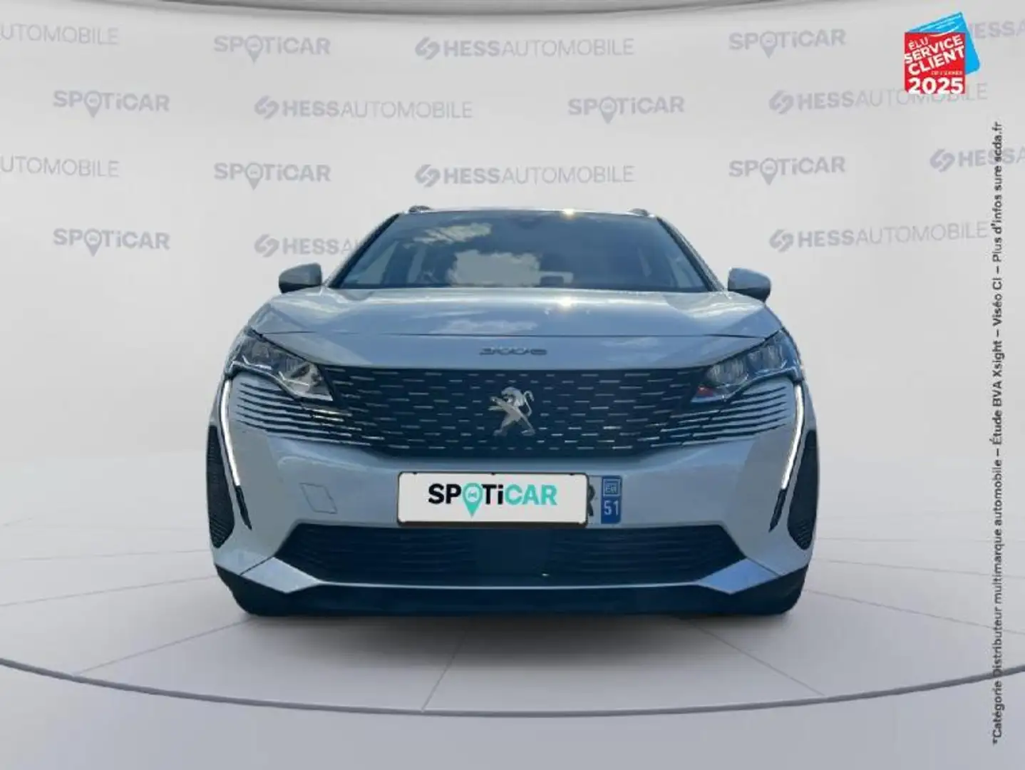 Peugeot 3008 HYBRID 225ch Allure Pack e-EAT8 GPS Camera Carplay Blanc - 2