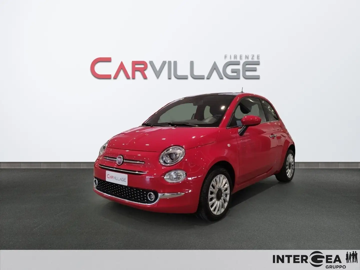 Fiat 500 1.0 FireFly Hybrid Dolcevita Rosso - 1